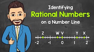 Identifying Rational Numbers on a Number Line  Math with Mr J [upl. by Aeikan]