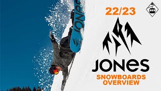 2223 JONES SNOWBOARDS OVERVIEW AND COMPARISON [upl. by Laehcar]