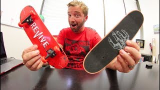 ReVive Skateboards HANDBOARDS Are Here [upl. by Ynwat825]