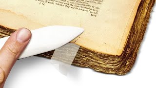 How 400YearOld Books Are Professionally Restored [upl. by Orutra]