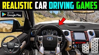 Top 5 Realistic Car Driving Games for Android l Best car driving games on android 2024 [upl. by Lovash]