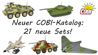 Neuer COBI Katalog 21 neue Sets COBI News [upl. by Roter]