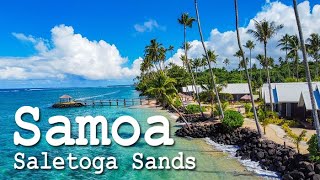 Samoa 2023  Saletoga Sands Resort [upl. by Polish]