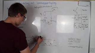 Spannungsgegenkopplung  Emitterschaltung  Elektotechnik [upl. by Einre165]