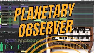 Planetary Observer Synth amp Guitar Instrumental [upl. by Danice744]