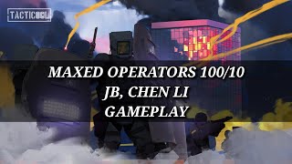 Tacticool EPIC GAMES MAXED OPERATORS 10010 CHEN LI JB GAMEPLAY  5v5 shooter [upl. by Aryhs]