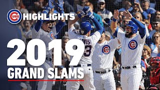 Cubs 2019 Grand Slams [upl. by Ardnaskela]