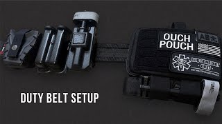 Armed Security Duty Belt Setup 2024 ​⁠SafeLifeDefenseBodyArmor [upl. by Esertak]