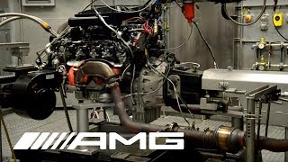 AMG 55Liter V8 Biturbo on Test Bench [upl. by Trudey947]