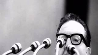 Salvador Allende  I will not step back 1971 [upl. by Assenav]