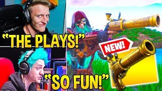 STREAMERS GO CRAZY USING NEW quotFLINTKNOCK PISTOLquot VERY USEFUL  Fortnite Moments [upl. by Aivartal625]