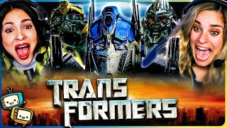 TRANSFORMERS 2007 Movie Reaction  First Time Watch  Shia LaBeouf  Megan Fox  Michael Bay [upl. by Leiand728]