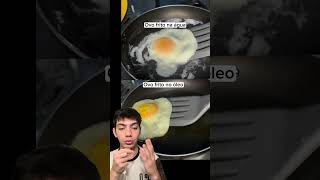 Frite ovo na água e deixe sua refeição mais saudável OvoFrito Dieta receitas cozinha dieta [upl. by Amaso905]