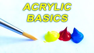 Acrylic Pouring for Beginners Step by Step [upl. by Ymmat]