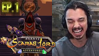 Barnys Scarab Lord Adventures  Part 1  Xaryu Reacts [upl. by Dragone]