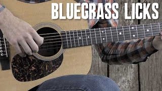 Country amp Bluegrass Flatpicking Licks in the Key of D  Guitar Lesson Tutorial [upl. by Bail]