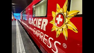 Glacier Express on First Class from Zermatt to Filisur [upl. by Karla]