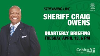 Sheriff Owens Quarterly Briefing [upl. by Etnaud]