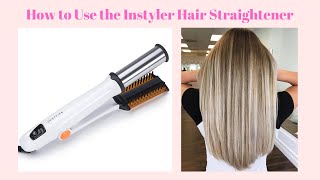 How To Use The Instyler Rotating Iron Hair Tutorial [upl. by Brewer]