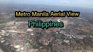 Metro Manila Aerial View to NAIA 3 [upl. by Yrffoeg805]