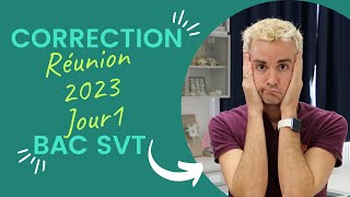 ✍️ Correction Bac Spé SVT 2023  Réunion Jour 1 [upl. by Lanos]