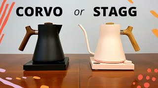 CORVO or STAGG  Which is the Best Fellow Tea Kettle [upl. by Akiret]