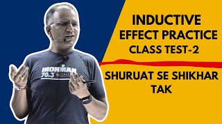 Inductive Effect  GOC   Test2  Organic Chemistry  MS Chouhan Sir [upl. by Lotson]