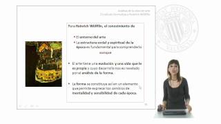 Análisis de la obra de arte El método formalista y Heinrich Wölfflin   UPV [upl. by Adierf508]