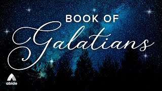 Fall Asleep Listening to Galatians  Calming Audio Scripture Dark Screen [upl. by Jerrylee]