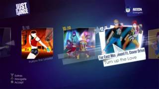 Just Dance 2014 menu with all dlcs PAL [upl. by Safire]