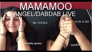 MAMAMOO마마무 ANGELDAB DAB MV REACTION [upl. by Maggi]