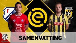 eDivisie  Speelronde 9 FC Utrecht vs Vitesse [upl. by Nesaj]