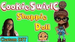 Cookie Swirl C Theme Shoppie Doll DIY video Made from a Shopkins Cocolette Shoppie [upl. by Hutton]