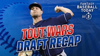 Tout Wars 15Team Roto Draft Recap Picks amp OBP Strategy Advice  Fantasy Baseball Advice [upl. by Vance633]