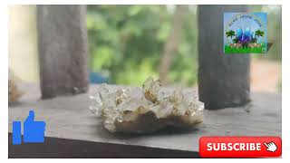 quotMesmerizing Crystal Stone with Multiple Crystals  Stunning CloseUps [upl. by Euqinomad677]