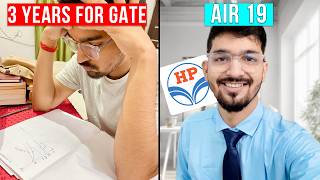 My GATE Preparation Journey  How I Cracked HPCL Motivation for GATE [upl. by Wilson]