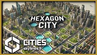 Can More Lanes Solve Traffic in Hexagon City in Cities Skylines 2 [upl. by Ariaes]