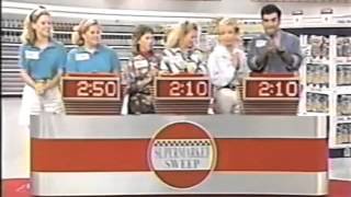 Supermarket Sweep  Sheri amp Tiffanie vs Carolyn amp Penni vs Stephanie amp Mark 1992 [upl. by Xenia]