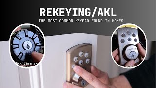 How to Remove and Rekey a Kwikset SmartKey Keypad  StepbyStep Locksmith Guide [upl. by Adnuhsal]