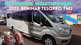 Motorhome Walkthroughs The 2023 Benimar Tessoro T482  a coach built motorhome [upl. by Alleram]