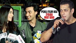 Salman Khan GETS ANGRY On Aayush Sharma For HURTING His SIS Arpita Khan [upl. by Name]