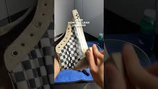 👟✨ ASMR Cómo limpiar tus Vans Sk8🌊🧼 [upl. by Tega]