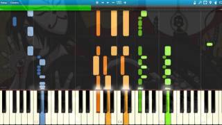 Hatsune Miku Musunde Hiraite Rasetsu to Mukuro Piano Synthesia Tutorial [upl. by Boote728]