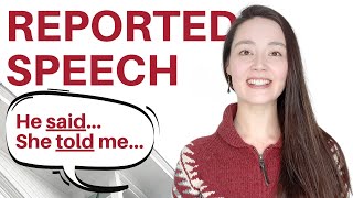 REPORTED SPEECH  INDIRECT SPEECH  DIRECT SPEECH  statements questions commands [upl. by Harvey]