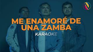 Los Nocheros  Me enamoré de una zamba  Karaoke Oficial [upl. by Hildagard]