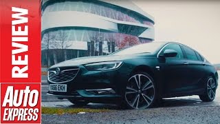 Vauxhall Insignia Grand Sport review  can it beat BMW Audi and Mercedes [upl. by Anstus]