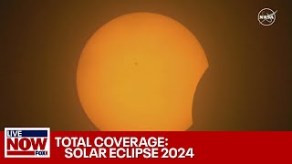 Watch the April 8 2024 solar eclipse coverage from around the country  LiveNOW from FOX [upl. by Rema]