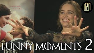 Emilia Clarkes Funny Moments PART 2 [upl. by Hopfinger]