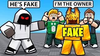 I Found A FAKE OWNER SCAMMING So I EXPOSED Him Roblox Blade Ball [upl. by Sivla907]