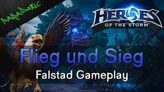 Heroes of the Storm Gameplay German  Falstad  Lets Play Heroes of the Storm Deutsch Hots [upl. by Nolrah]